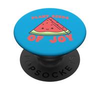 Frase dei semi di piante da giardinaggio Anguria Joy PopSockets PopGrip Adesivo