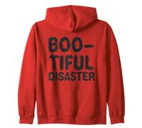 Frase di Halloween disastro Boo-Tiful Felpa con Cappuccio