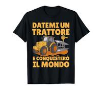 Frase Divertente Per Contadino Agricoltore Con Trattore Art Maglietta