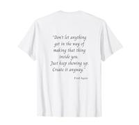 Frase Motivazionale Don't Let Anything Maglietta