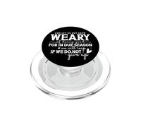 Frase Motivazionale sulla Perseveranza e Speranza PopSockets PopGrip per MagSafe