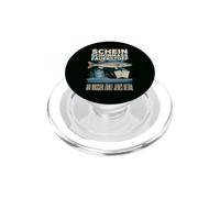 Frase Pesca Tedesca Regole e Dettagli del Pescatore PopSockets PopGrip per MagSafe