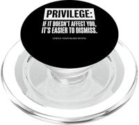 Frase Privilege Check Your Blind Spots PopSockets PopGrip per MagSafe