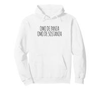 Frase Romanesco Pancia Panza Sarcasmo Ironia Detto Popolare Felpa con Cappuccio