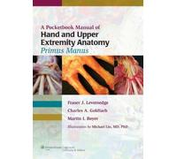 Fraser J. Leversedge Martin A Pocketbook Manual of Hand and Upper Ex (Tascabile)