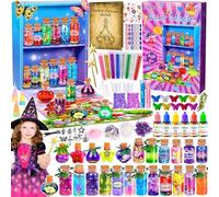 Frasheng Pozioni Magiche Bambina, Giochi Creativi Bambina, Magic Potion Making Kit,Pozioni Magiche con 24 Bottiglie di Pozioni Magiche,Farfalla,Pietra di Cristallo,Regalo Bambina 6 7 8 9 10 Anni