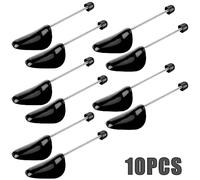 Frasheng Set de 5 Paia Tendiscarpe in Plastica con Molla a Spirale, Forme Scarpe, Forma per Calzature, Alberi di Scarpe, Lunghezza Regolabile, per Scarpe Casual, Scarpe di Pelle, Misura da Uomo