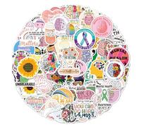 Frasi Adesivi Colorati Motivazione Stickers 100 Pcs Positiva Citazioni Adesivi Impermeabili Vinile Adesivi per Pc Portatile Agenda Scrapbooking Laptop Macbook Scooter Valigia Skateboard Journal