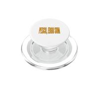 Frasi italiane Pescatore Pesco Ergo sum Stile Tipografico PopSockets PopGrip per MagSafe