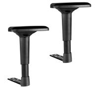 Frassie Coppia di braccioli regolabili in altezza 4D, set di braccioli per sedia da ufficio da gioco