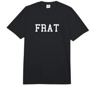 FRAT - Camicia da Uomo Divertente per la fraternità Universitaria - Semplice Una Parola Comfort Colors Adult Heavyweight T-Shirt