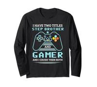 Fratellastro Gamer Ho Due titoli Passo Fratello Maglia a Manica