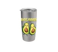 Fratelli, Amici & Amicizia, Gemelli, Fratelli | Avocado Divertente Bicchiere termico in acciaio inox doppia parete