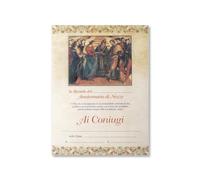 Fratelli Bonella - Diploma in carta pergamena in ricordo dell'Anniversario di nozze con lo Sposalizio della Vergine Confezione da 25 pezzi - Made in Italy