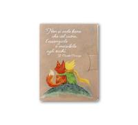 Fratelli Bonella | Notepad con segnapagine adesivi raffigurante Piccolo Principe | Made in Italy (Confezione singola)