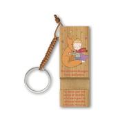 Fratelli Bonella | Portachiavi e Stand Smartphone raffigurante il Piccolo Principe con la sua amica volpe | Made in Italy (Confezione singola)