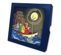 FRATELLI BONELLA - Quadro raffigurante il Giubileo - Quadro in Legno con Scatola Regalo - Quadro Religioso Camera Da Letto 10x10 cm - 100% Made in Italy