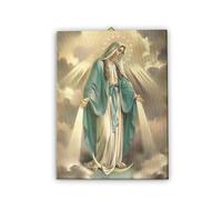 Fratelli Bonella | Tela pittorica Madonna Miracolosa f.to 50x70 cm | Made in Italy