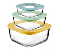 GUZZINI GUZZINI Set 3 Contenitori Ermetici con Coperchio