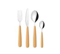 Guzzini Set 24 posate Pop 127500206 acciaio inossidabile Grigio/Giallo