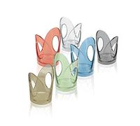 Fratelli Guzzini Feeling Set Reggi Bicchieri, SMMA, Multicolore, 3.2 Inches Inches, 6 unità