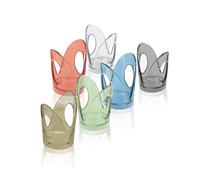 Fratelli Guzzini Feeling Set Reggi Bicchieri, SMMA, Multicolore, 6 Unità Moderno