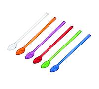 Fratelli Guzzini Happy Hour Set 6 Cucchiaini Cocktail, San, Multicolore, 20x0.02x0.02 cm