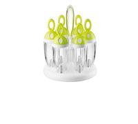 Fratelli Guzzini Kitchen Active Design Porta Spezie Girevole, PMMA|PP|ABS, Verde Mela, 23x16x21.5 cm