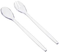 Fratelli Guzzini Posata Insalata Happy Hour, Trasparente, 35 Cm