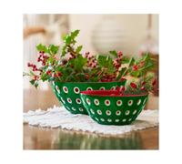 Guzzini - Contenitore 25 cm in San 'Le Murrine' (Smerlado-Rosso-Bianco)