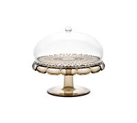 Guzzini - Vanity, alzata con campana, fumo, in Bio-based SAN e Bio-based SMMA - TERRA