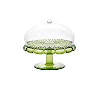 Guzzini - Vanity, alzata con campana, verde ninfea, in Bio-based SAN e Bio-based SMMA - TERRA