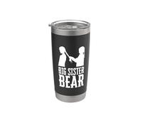 Fratelli - Im the Big Sister Bear Bicchiere termico in acciaio inox doppia parete