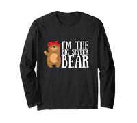 Fratelli - Im The Big Sister Bear Maglia a Manica