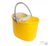 Fratelli Re Spa Secchio Con Strizzatore Lt.15 Per Mop Lavapavimenti