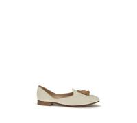 Fratelli Rossetti Beige Raffia Slip-On Loafers - EU37/US7