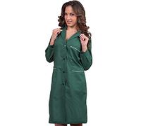fratelliditalia.org Camice Donna Lavoro Estetista Alimentari Pulizie Scuola Cucina operaia coloniali (50, Verde)