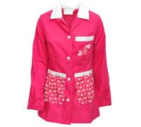 fratelliditalia.org Camice Grembiule Maestra bidella Scuola Asilo infanzia educatrice bottoni San Valentino lavoro Colore A3 Taglia XL