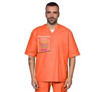 fratelliditalia.org Casacca ospedaliera con personalizzazione inclusa disponibile in 9 colori tg dalla XS alla XXXL Colore Arancio Taglia S