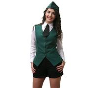 fratelliditalia.org Gilet donna barista da lavoro bar ristorante sala albergo hotel cameriera - Personalizzabile con il tuo logo