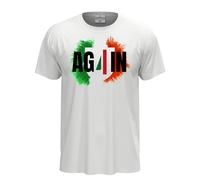 fratelliditalia.org T-shirt 4 Scudetto Napoli campione dItalia 2025 Unisex Maglia cotone AGAIN celebrativa Colore A2 Taglia XXL