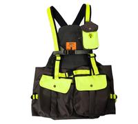 fratelliditalia.org Trisacca Gilet da Caccia Regolabile Cinghiale beccaccia Alta visibilita Marsupio