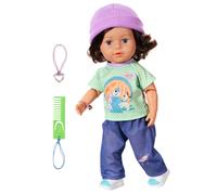 Fratellino maggiore BABY born Play & Style bambola 43 cm con accessori