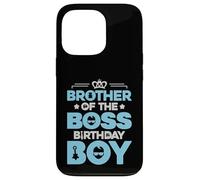 Fratello del Boss Festa di Compleanno Outfit Like A Boss Bro Custodia per iPhone 13 Pro