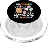 Fratello Del Compleanno Capybara Ragazza Bday Festa Famiglia Bambini PopSockets PopGrip per MagSafe