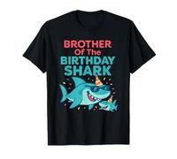 Fratello del compleanno dello squalo - Wildlife Sea Lover Maglietta