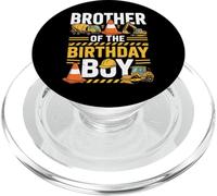 Fratello Del Compleanno Festa Outfit Escavatore Crew Brother PopSockets PopGrip per MagSafe