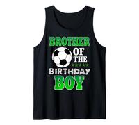 Fratello del Compleanno Ragazzo Soccer Stars Outfit Canotta