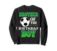 Fratello del Compleanno Ragazzo Soccer Stars Outfit Felpa