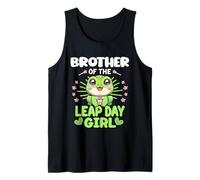 Fratello di Leap Day Girl 29 febbraio Compleanno Anno bisestile Canotta